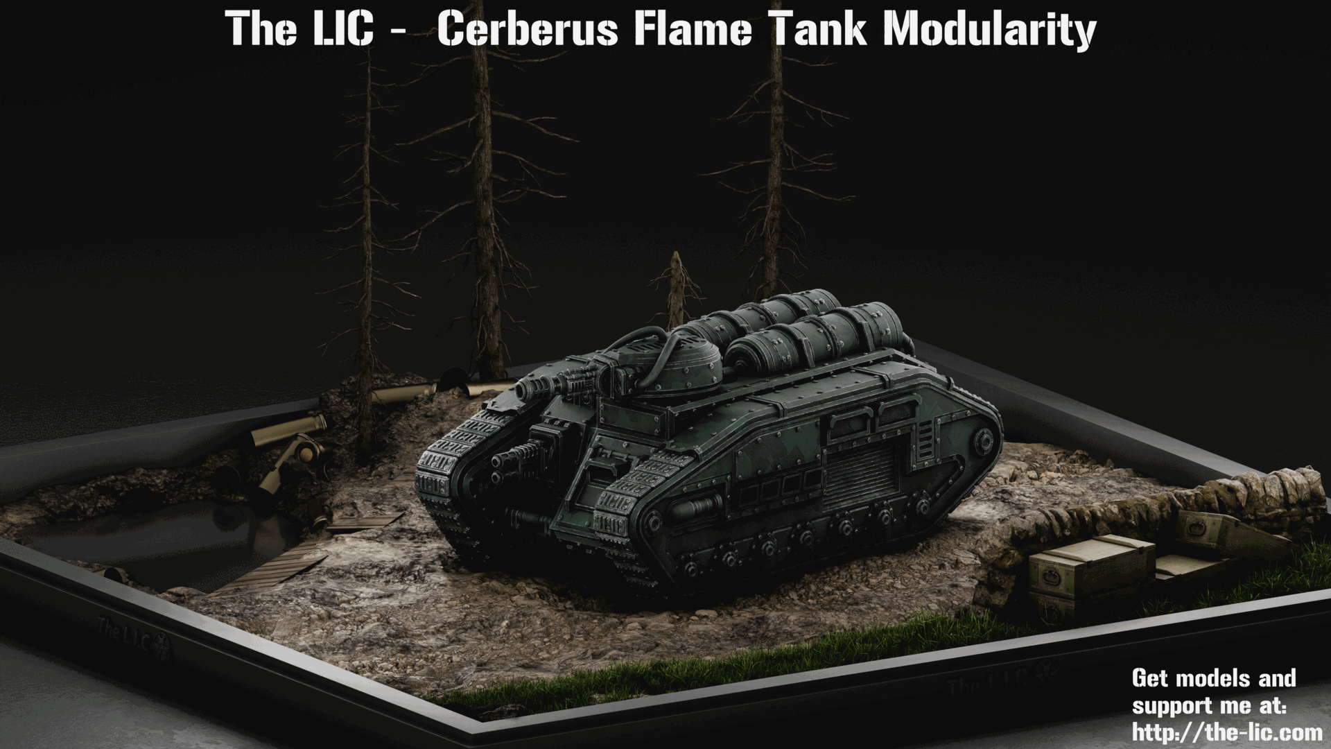 The LIC AA - Cerberus Flame Tank